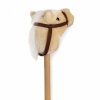 Hobby Horse – koń na kiju dla dzieci 80 cm, beżowy